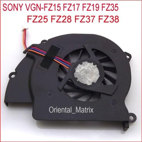 New UDQFRPR62CF0 DC5V 0.29A Cooler Fan Replacement For SONY VGN-FZ15 FZ17 FZ19 FZ35 FZ25 FZ28 FZ37 FZ38 Laptop CPU Cooler Fan