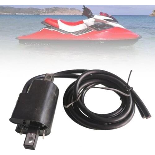 50% Wholesales Ignition Coil Replacement Anti-abrasion Black Jet Boat Ignition Spark Coil 278000383 278001130 for PWC/for Jet Bo