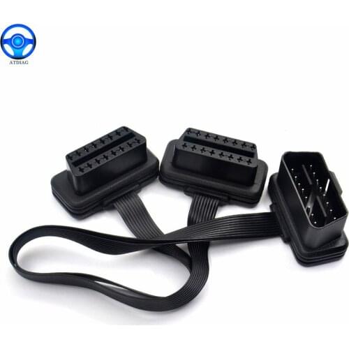 OBD 2 Connector For Mercedes Benz Sprinter 14Pin To 16Pin To OBD2 Car Adapter Connector Cable Diagnostic Tool Free Shipping