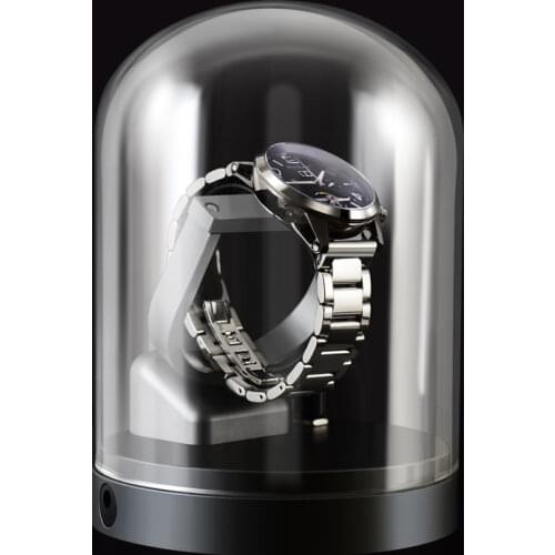 Luxury Automatic Single Electric Watch Winder Multi-Function Storage Box Mechanical Watch Collection Silent Motor 220V Plug New