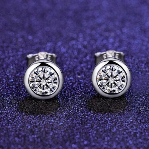 Earrings 925 sterling silver for women silver 925 jewelry moissanite stud earring retro stud earring for women fashion jewelry