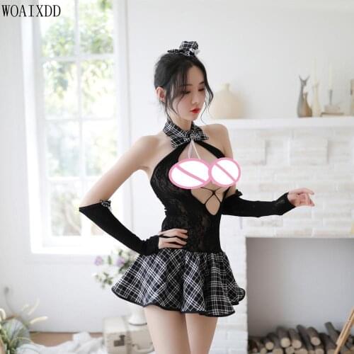 5 Styles Sexy Lingerie Women Porno Sleepwear Janpanese School Girl Student Uniform Erotic Dress Seductive Role Play Costumes