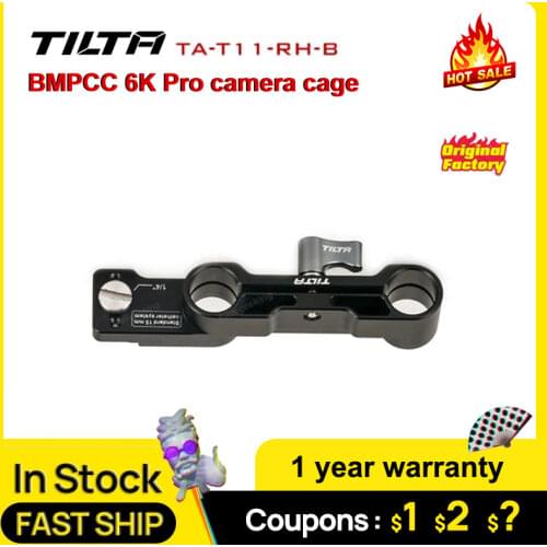 In stock TILTA BMPCC 6K Pro camera cage TA-T11-FCC TA-T11-RH-B Full and half cage shooting kit base plate tactical suit