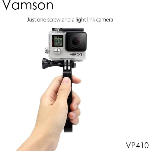 Vamson Handheld Knuckle Finger Grip Mount Selfie Accessory for GoPro Hero 8 6 7 5 Yi 4K Sjcam SOOCOO Eken H9 VP410
