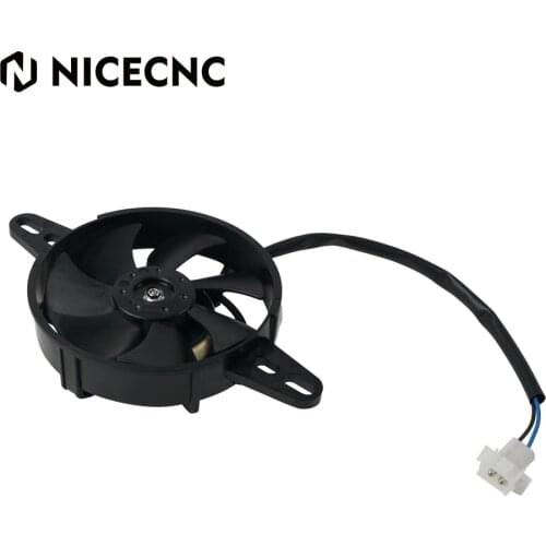 NICECNC Cooling Fan Cooler 12V Electric Radiator Thermal For Husqvarna TC FC TE FE TX FX 200 250 300 350 400 450 Enduro 701