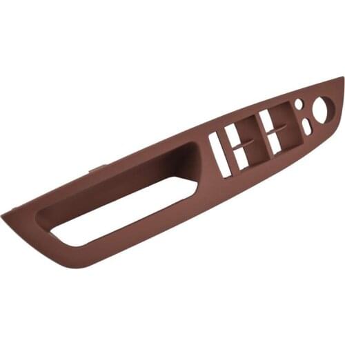 Inner Interior Armrest Door Panel Handle Pull Trim Cover Front Door Recess Grab Handle Trim for BMW X5 E70 E71 2006-2014