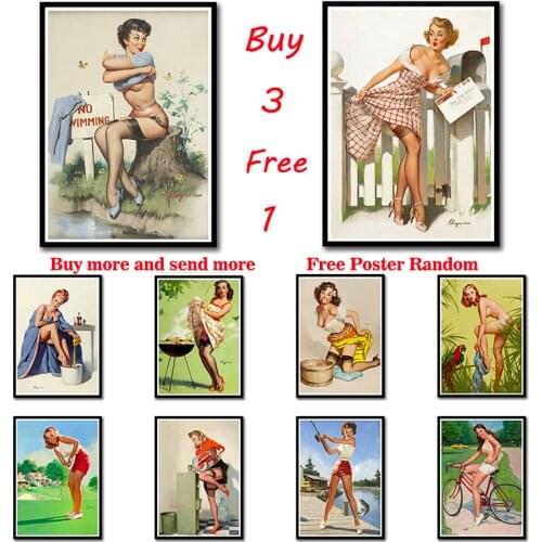 World War II Beautiful Girl Coated Paper Movie Poster Map Home Decor Art Supplies Retro Posters