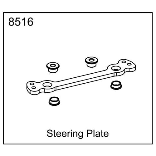 ZD racing EX07 accessories super sports car 1/7 original accessories 8516 steering block
