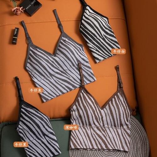 2021 Womens Underwear Tube Top Bra Sexy Solid Color Top Femlae Sports Bra Fashion Cotton Tank Up Sexy Lingerie Ladies Crop Tops