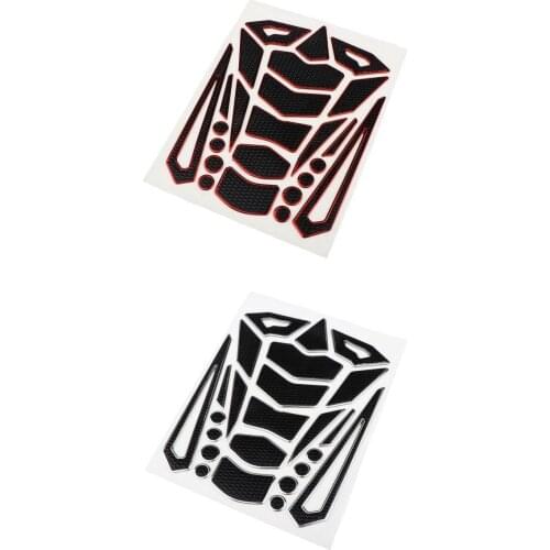 1Pcs Carbon Fiber Fuel Gas Oil Cap Tank Pad Tankpad Protector Sticker For Motorcycle Universal For Suzuki Yamaha Harley Honda
