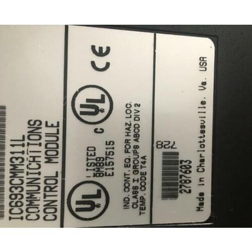 1PC new in box GE IC693CMM311L