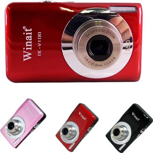 5X Optical zoom Camera 15MP Digital Camera With 4X Digital zoom And 2.7" TFT Display Super Camera Digital disposable camera