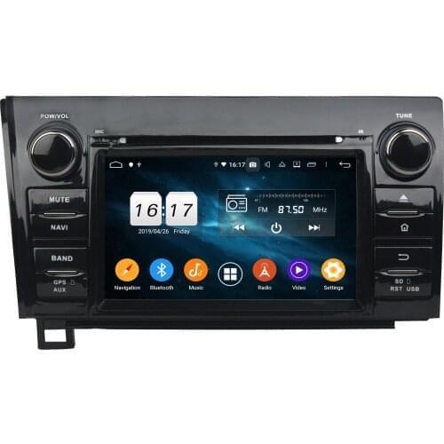 7" Android 9.0 Car Multimedia Player For Toyota Sequoia Tundra 2010-2012 DVD Player Radio Stereo Navigation Car Audio DSP GPS