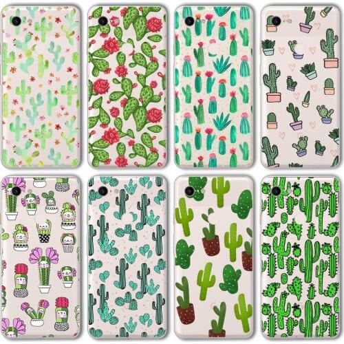 Ciciber Funda Case for Google Pixel 5 4 3 2 XL Luxury Plant Green Cactus Vogue Soft Silicone for Google Pixel 4a 3a XL Coque