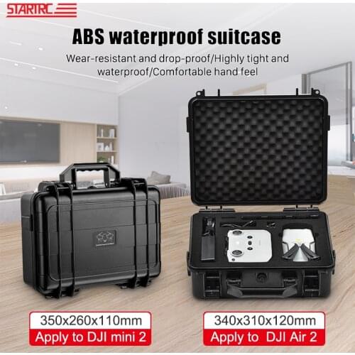 DJI Mini 2 Drone Portable Carrying Case ABS Waterproof Box Large Capacity Case For DJI Mavic Mini 2/Air 2 Drone case Accessories