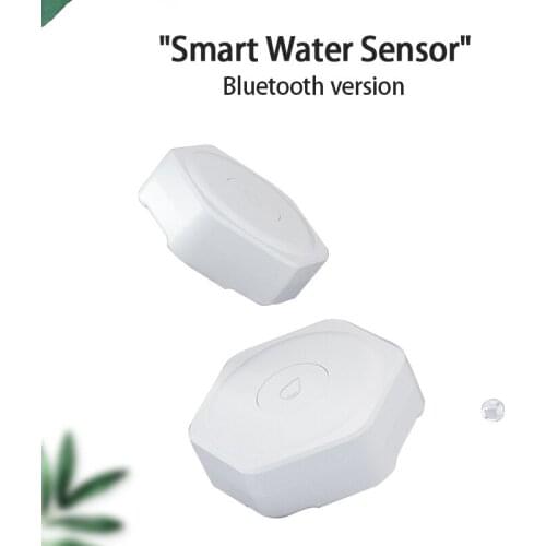 Tuya Smart SIG-mesh Water Leak Detector Sensor Flood Sensor Water Bluetooth Water Leakage Alarm APP Remote Notification Monitor