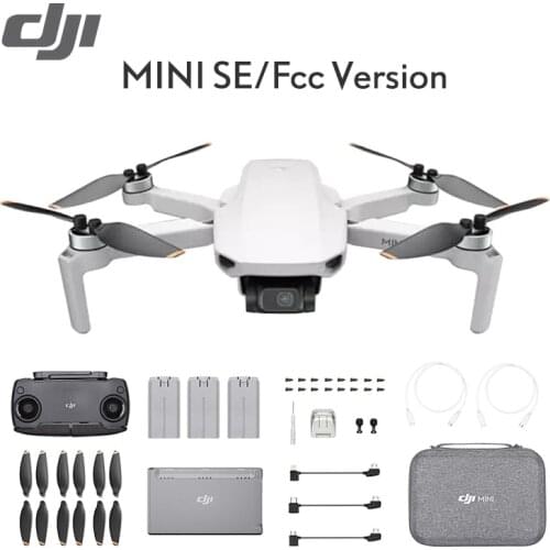 DJI Mini SE Drone Ultralight Foldable 3-Axis Gimbal 2.7K Camera Drone Flight Time 30 Minutes Drone 4k Profesional
