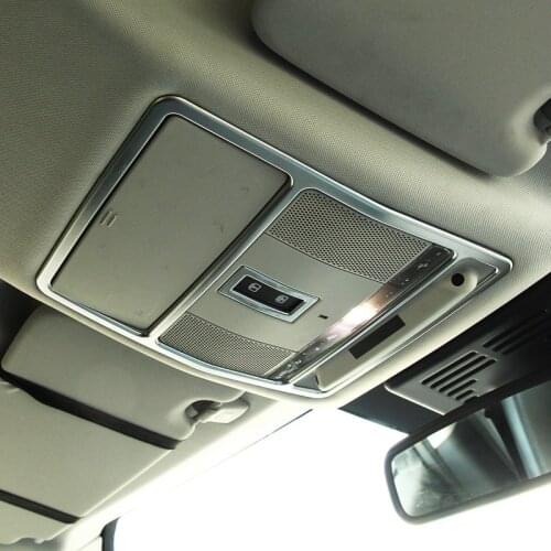 For Range Rover Evoque For Land rover Discovery Sport Car Styling Front Roof Reading Light Decorative Frame Trim Accessories