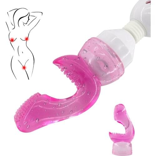 EXVOID AV Rod Head Cap 3.5CM Vibrator Cap Head Covers AV Stick Vibrator Accessories Magic Wand Attachment G Spot Vibrators Cap