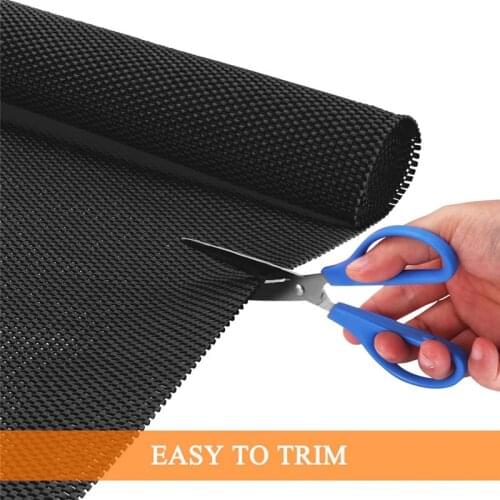 New 200cm*50cm Car Dashboard Trunk Sticky Pad Mat Anti Non Slip Outsize Mesh Fabric Mats PVC Foam Custom Anti Slip Mat U3