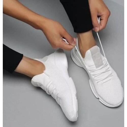 Mens Shoes Breathable Korean Style Casual Trend Sports Running Shoes Student Board Shoes Canvas All-Matching Mens Shoes