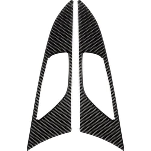 Fit For Mazda 3 Angkesaila 2014-2018 Carbon fiber door handle and outer frame decoration Interior modification