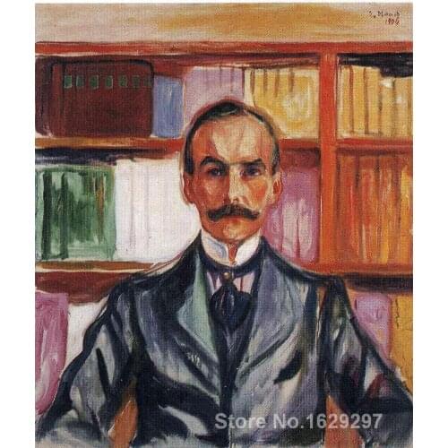 Modern colorful paintings Harry Graf Kessler by Edvard Munch High Quality Hand painted