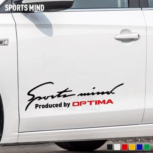 2 X Car Styling For Kia Optima K5 Accessories On Car Body Automobiles Sport Entertainment Vinyl Car Sticker Decal