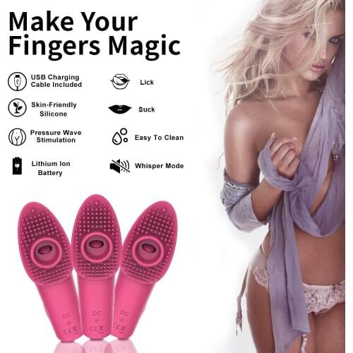 Sucking Vibrator Finger Licking Vibrators Adult Sex Toys For Women Sex Toys Vibrator For Women Clitoris Powerful Erotic Sexo L1