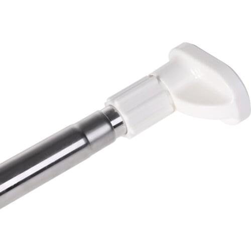 Extendable Telescopic Rods Shower Curtain Poles Clothes Wardrobe Organizer Rack