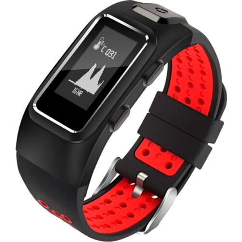 2018 Popular 0.96 inch OLED Large Screen GPS Sports Smart Band Bluetooth Wrist Band Watch Outdoor Waterproof Bracelet
