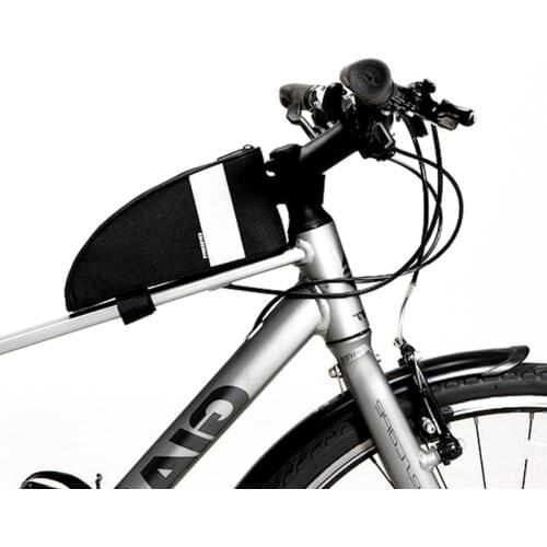 2018 Water Resistance Cycling Bike Bicycle Front Frame Top Tube Bag Pannier Pouch Bicycle Bag Cycling Bag Bike Accessories