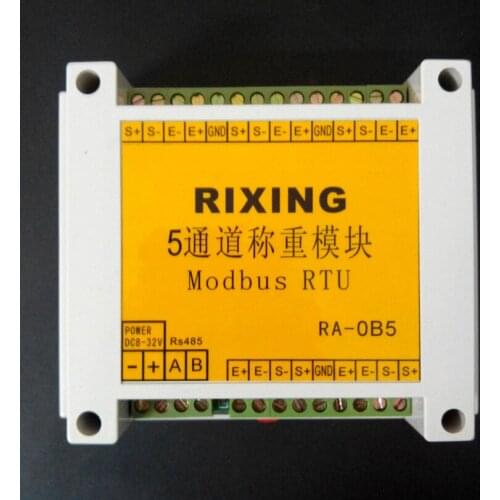 5 Channel Weighing Module 485 Weighing Module Multiplex Weighing Module Transmitter Modbus RTU Protocol