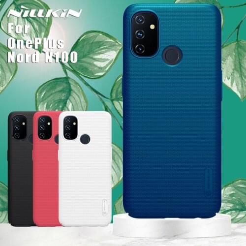 Nillkin Cover For OnePlus Nord N100 Case Frosted Shield Case Hard PC Matte Phone Protector Back Cover For OnePlus Nord N100