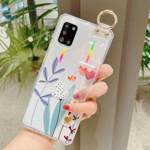 SoCouple Wrist Strap Case For Samsung Galaxy S20 FE S21 Plus Ultra A51 50 70 71 30s 20 12 52 72 32 42 82 21s Phone Holder Case