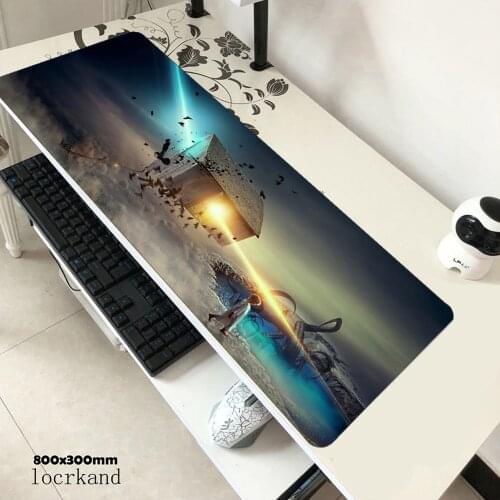 Child Fantasy mousepad hot sales gaming mouse pad pc computer 800x300x3mm gamer accessories mat home laptop desk protector pads