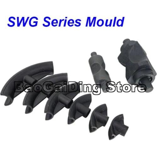 Hydraulic Pipe Bender Fittings Manual Accessories Bender Parts Moulds Pipe Bender Dies G1" G2" G3" G4" Inch SWG Series Mould