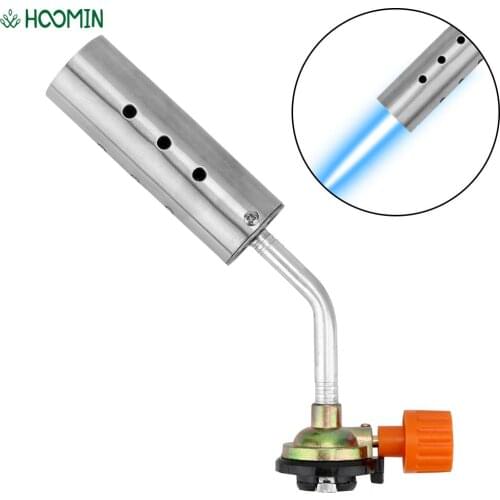 Flamethrower Burner 816 Flame Gun Welding Torch Butane Gas Blow Torch Outdoor Camping BBQ Tool Welding Equipment