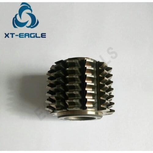 HSS Module M1 Involute Spline Gear Hob Cutter PA30 degree 50*40*22hole