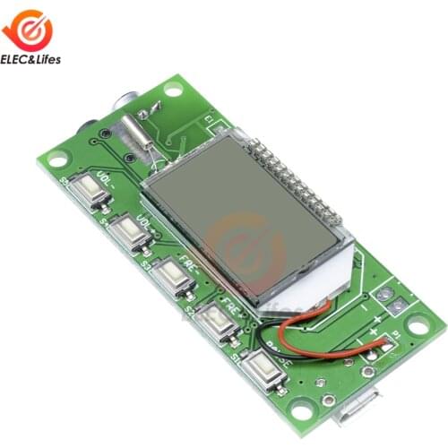 DSP PLL 87-108MHz FM Transmitter Module Stereo Digital Wireless Microphone Board Multi-function Frequency Modulation