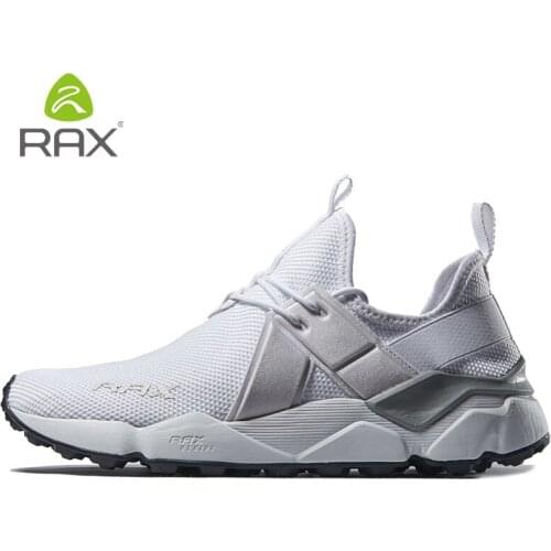 Mens Breathable Running Shoes Mens Lightweight Damping Training Shoes Outdoor Mesh Lace Up Anti-slip Sneaker AA12356