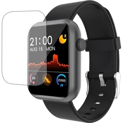 5pcs TPU Soft Transparent Protective Film Guard For COLMI P9 Smart Watch LCD Screen Protector Cover Smartwatch Protection