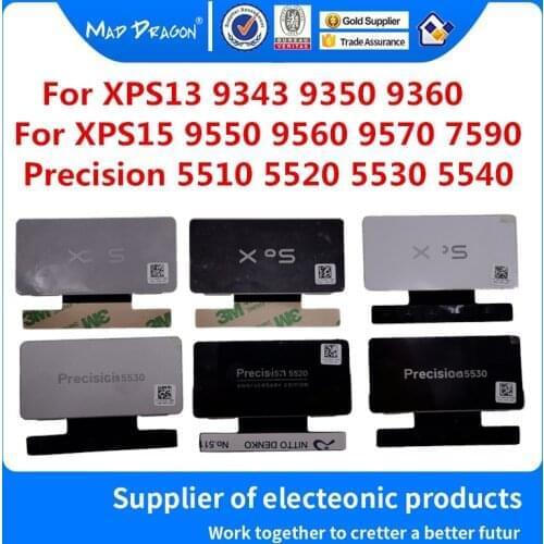 New Nameplate logo nameplate For Dell XPS 13 9343 9350 9360 XPS 15 9550 9560 9570 7590 Black Silver White Rose Gold 0HJ9FK HJ9FK