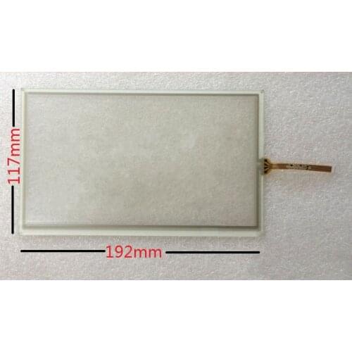 New 8 "touch screen 192*117mm for car DVD navigation outside screen writing board