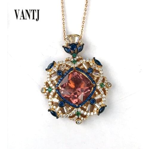 New Design Zultanite Pendant Sterling 925 Silver Gemstone Cushion Cut 10mm Necklace Stone Color Change for Woman Lady Party Gift