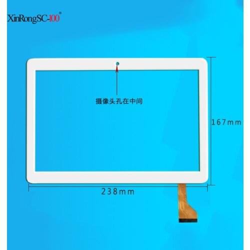 New Touch Screen For 10.1'' Inch Tablet PC Capacitive Panel MJK-1102-FPC Digitizer Sensor Replacement