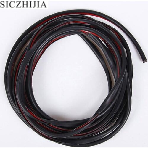 Rubber protection car styling sticker 5 m DIY automatic styling door protection for Chery Tiggo Fulwin A1 A3 QQ E3 E5