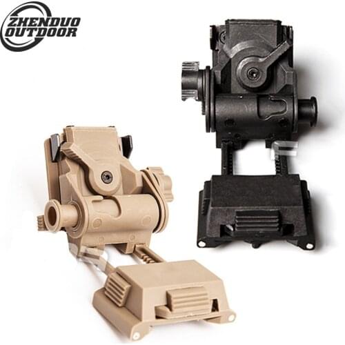 Dump Truck Bracket Outdoor Helmet Equipped With Night Vision Device Connection Frame