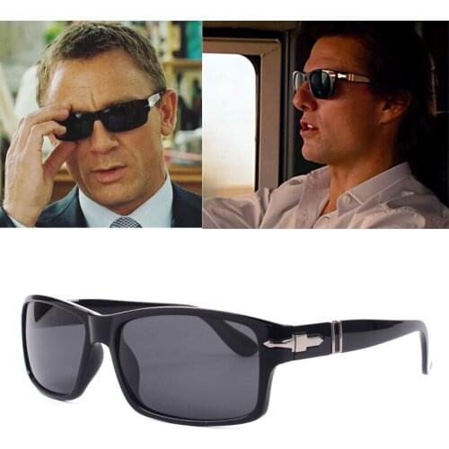 2021 Tom Cruise Top Fashion Style Men Polarized Driving Sunglasses 007 Vintage Classic Sun Glasses Oculos De Sol Masculino