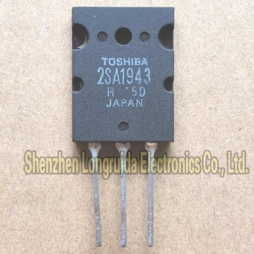 10Pairs 2SA1943 2SC5200 A1943 C5200 TO-3PL NPN+PNP Power Amplifier Transistor